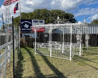 Rod Iron Garden Gazebo