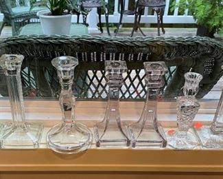 Vintage candleholders