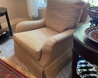 Matching Wesley Hill upholdtered arm chair