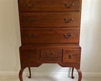 That one statement piece 
Traditional Chippendale Mahogany Highboy 