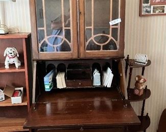 Antique secretary desk 