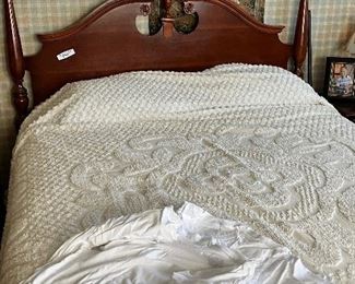 Cherry queen size bed