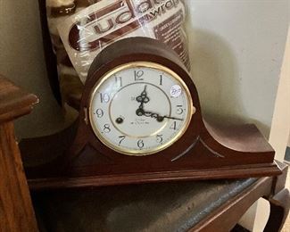 Antique brown clock