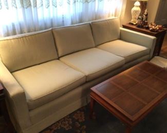 Mid Century Sofa and Lane Coffee and Side Tables