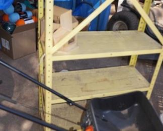 spreader, metal shelving