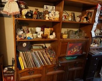 records, figurines