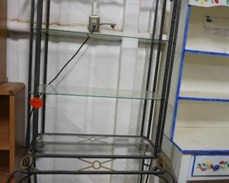 glass shelf display