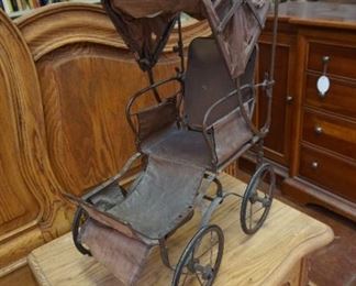 vintage baby stroller