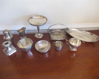 10 PIECES OF ASSORTED STERLING SILVER