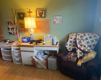 sewing machine, and supplies