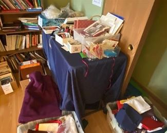 fabric and sewing supplies