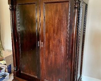 Great restored closet armoire