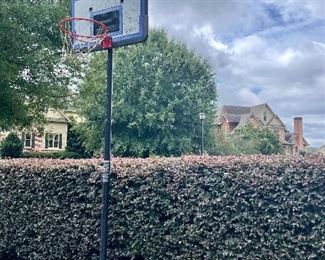 Basketball stand and hoop for the driveway! 