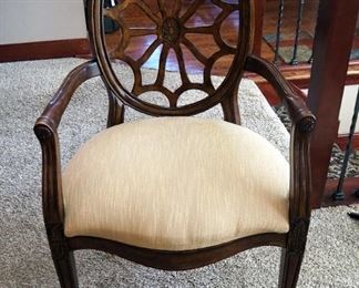 Best Chairs Inc. Web Back Accent Chair With Upholstered Seat, 38" x 25" x 23", Model# 3330DP