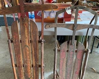 Antique sleds