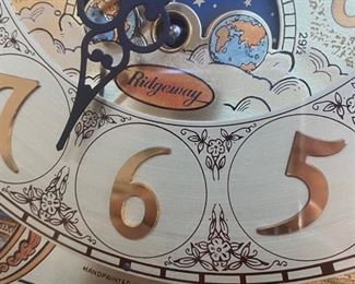 Ridgeway Grandfather Clock Face
