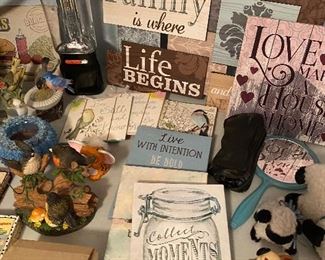 assorted household items