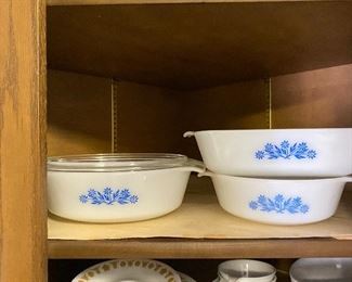 Glassbake casserole dishes