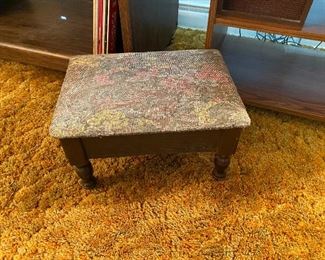 small footstool