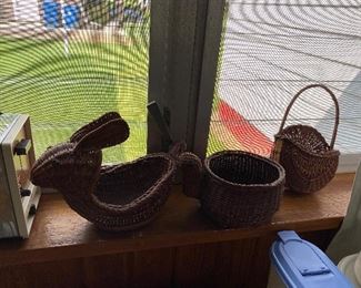 vintage baskets