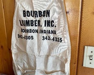 Bourbon Lumber apron