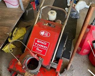 Sno Thro snowblower