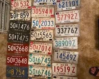 Vintage License plates
