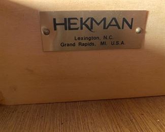 Hekman Secretary