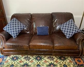 Hancock & Moore Leather Sofa