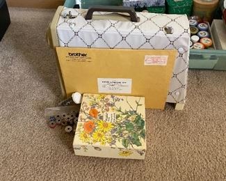 Brother Sewing Machine in excellent condition. Comes with original instruction book