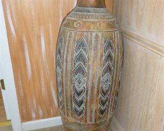 tall ceramic urn