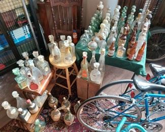 EMPTY OLD LIQUOR BOTTLE