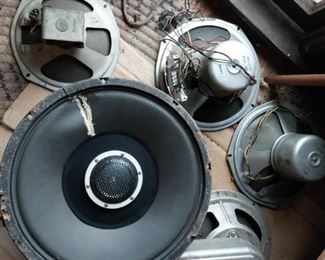 XLARGE JENSEN COAXIAL 2 WAY LOUD SPEAKER HIGH FIDELITY MODEL T-101  ST-833......ALSO GRUNOW SPEAKER