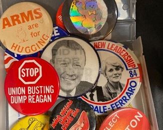 Variety of Vintage Buttons 