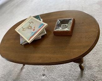 Coffee Table
Ashtrays 
Coffee Table Books 