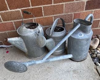 Antique Watering Cans 