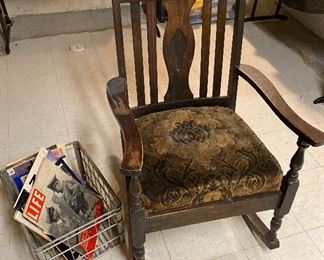 Early 1900's Rocking Chair 
