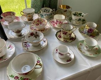 Antique Tea Cups 
