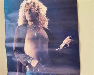 Robert Plant 1970's Poster 