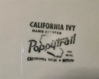 Poppytrail California Ivy set
