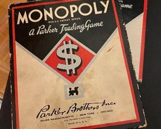 1936 Monopoly game