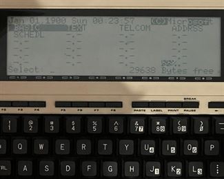 RadioShack TRS-80 vintage computer in original case with accessories. Plugs in and starts right up with prompts!