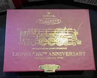 Lionel Train Hallmark Keepsake ornament 100th Anniversary