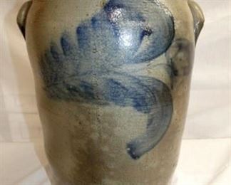 VIEW 4 4G. BLUE COBALT POTTERY JAR