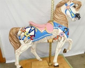 60X62 FULL SIZE CAROUSEL HORSE