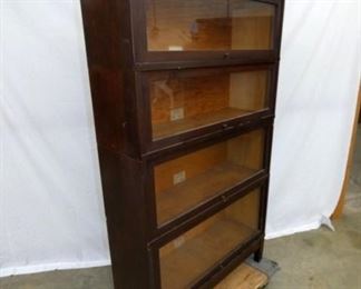 VIEW 3 GLOBE STACKING LAWYERS BOOKCASE