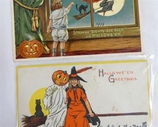 EARLY HALLOWEEN POSTCARDS