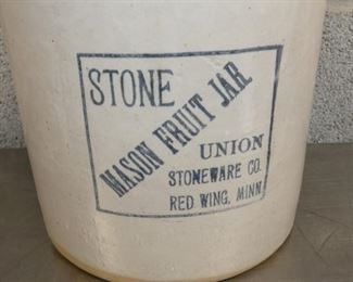 VIEW 2 CLOSEUP STONEWARE