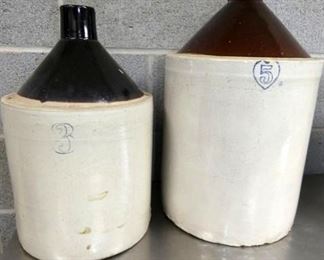 3/5G. STONEWARE JUGS