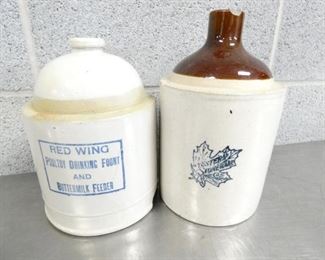 RED WING FEEDER, WESTERN JUG